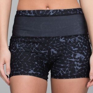 Lululemon Water Sea Me Run Tight Short. Size 8. Excellent Used Condition.